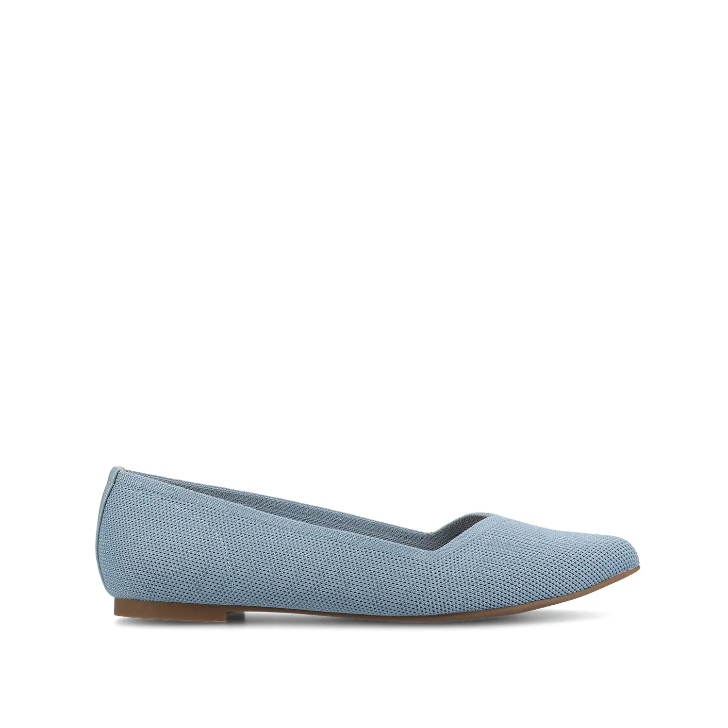 MINNAH BALLET FLATS IN KNIT FABRIC all day