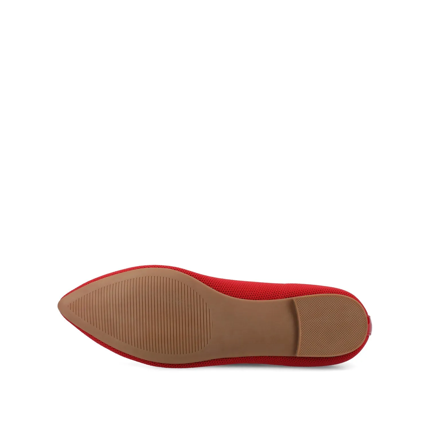 MINNAH BALLET FLATS IN KNIT FABRIC all day