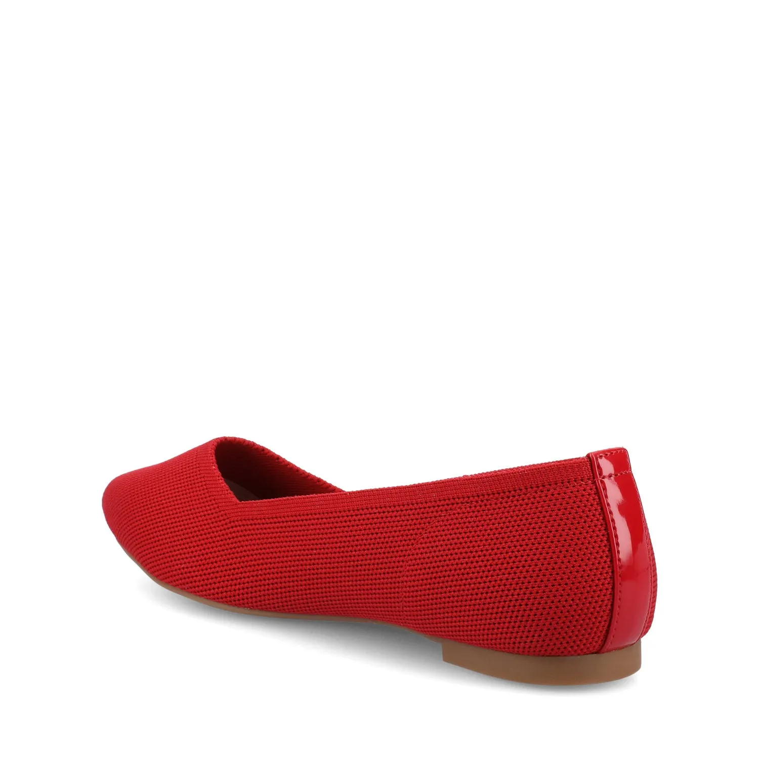 MINNAH BALLET FLATS IN KNIT FABRIC all day