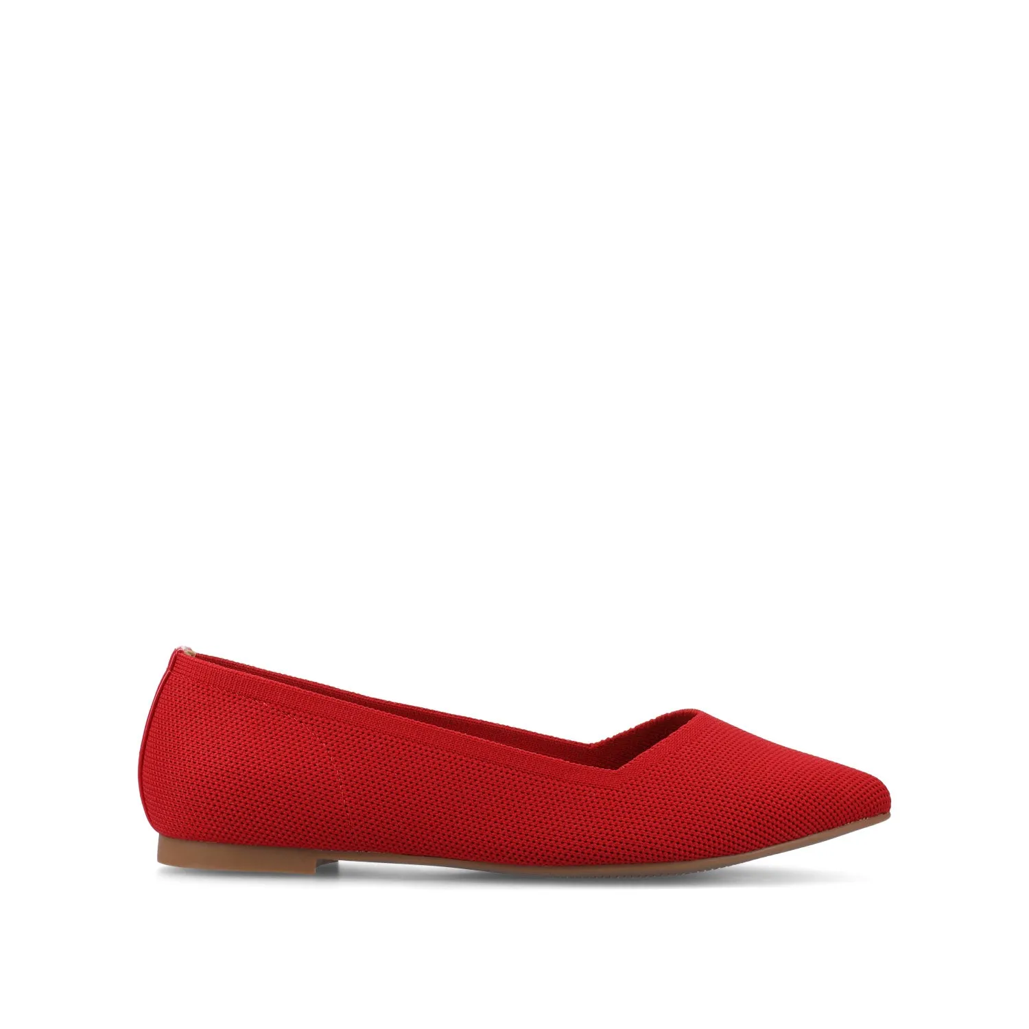 MINNAH BALLET FLATS IN KNIT FABRIC all day