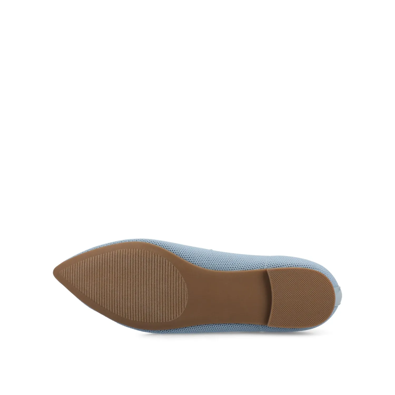 MINNAH BALLET FLATS IN KNIT FABRIC all day