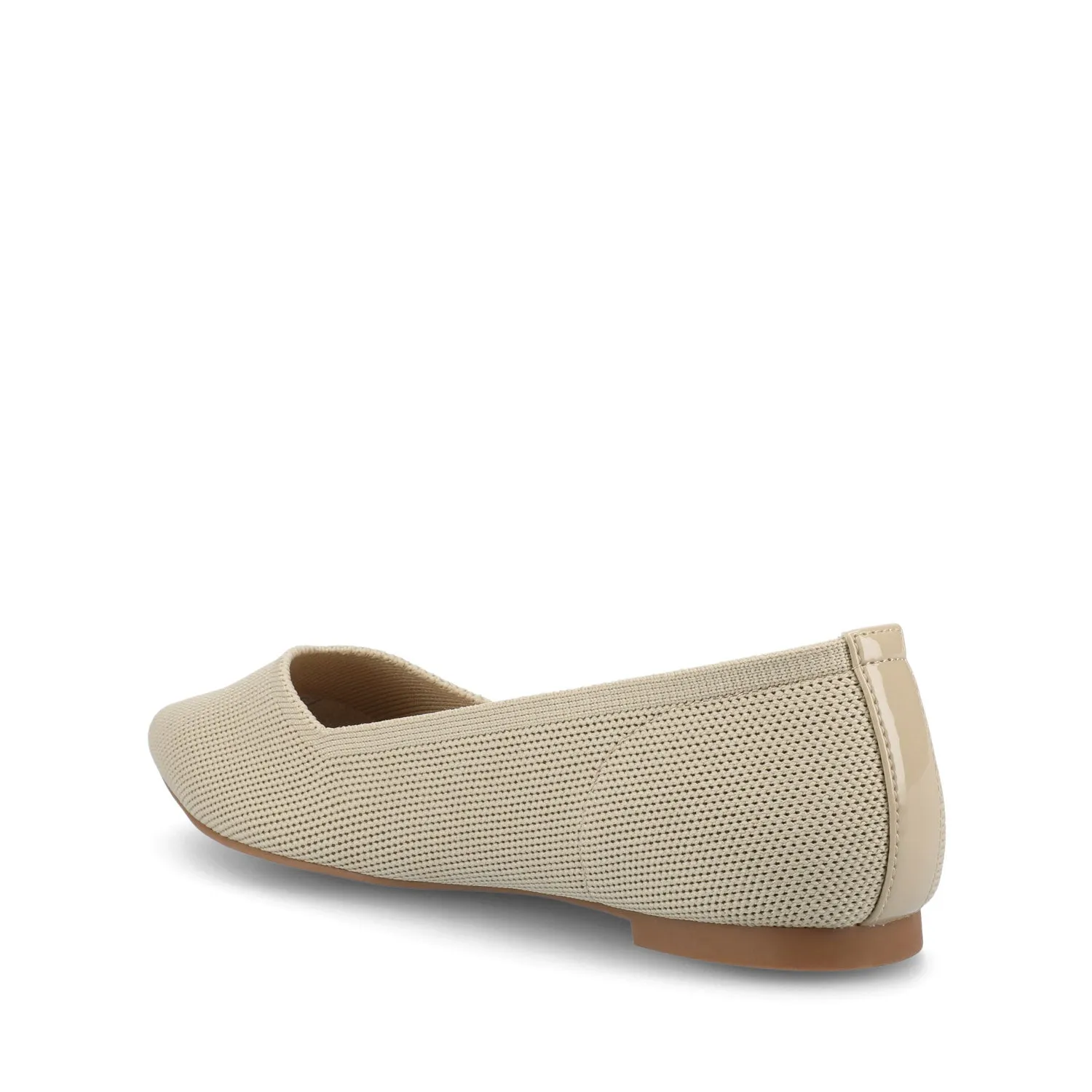 MINNAH BALLET FLATS IN KNIT FABRIC all day