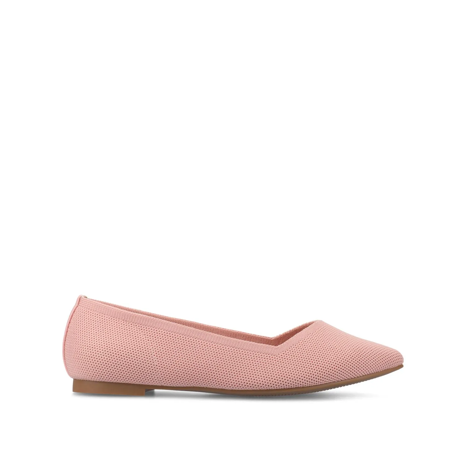 MINNAH BALLET FLATS IN KNIT FABRIC all day
