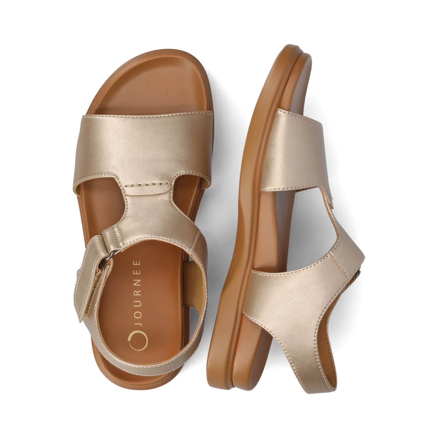 MIRA T-STRAP SANDALS italian charm