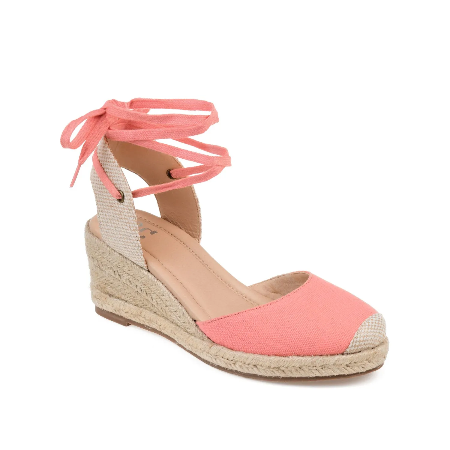 MONTE ESPADRILLE WEDGE SANDALS IN CANVAS silent time