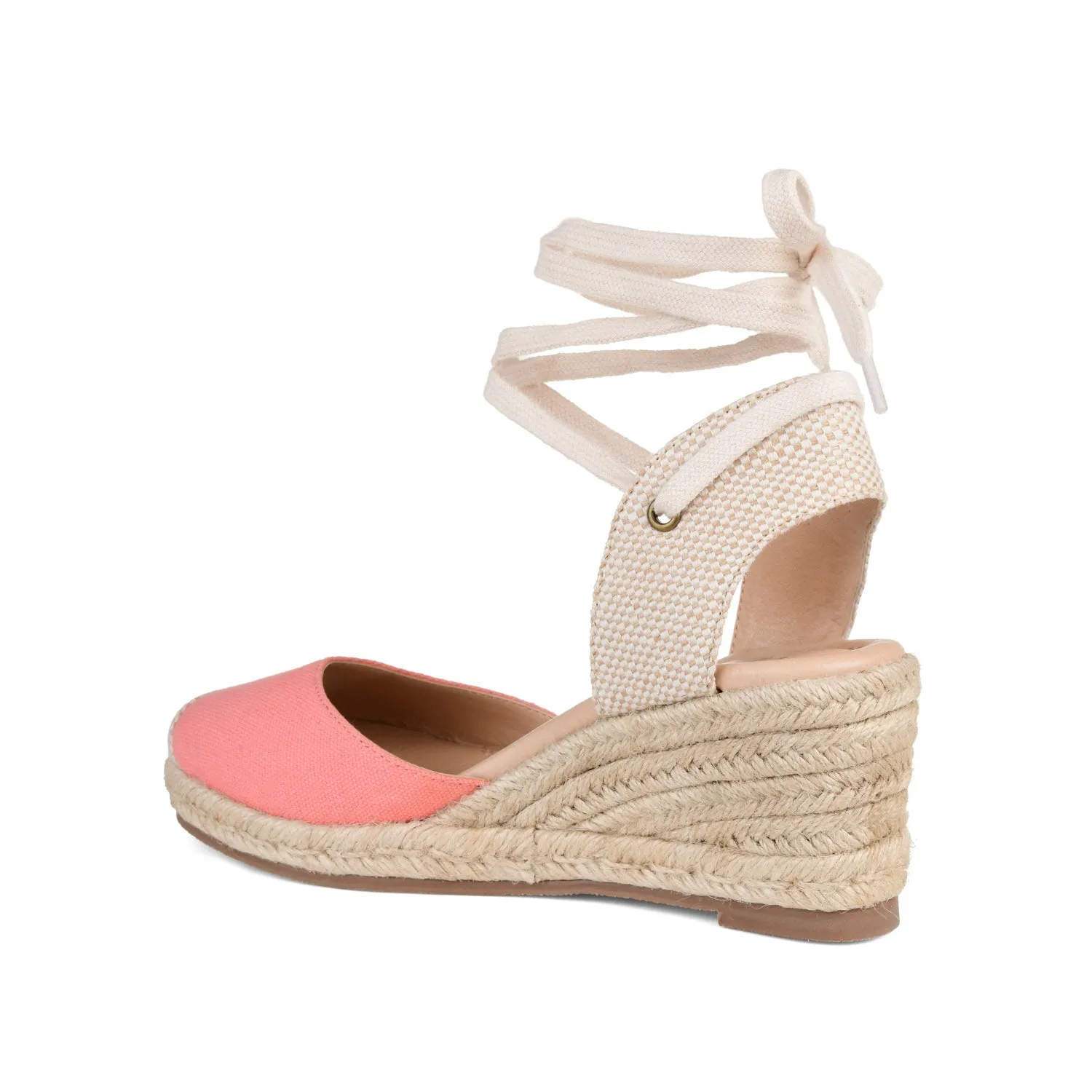 MONTE ESPADRILLE WEDGE SANDALS IN CANVAS silent time