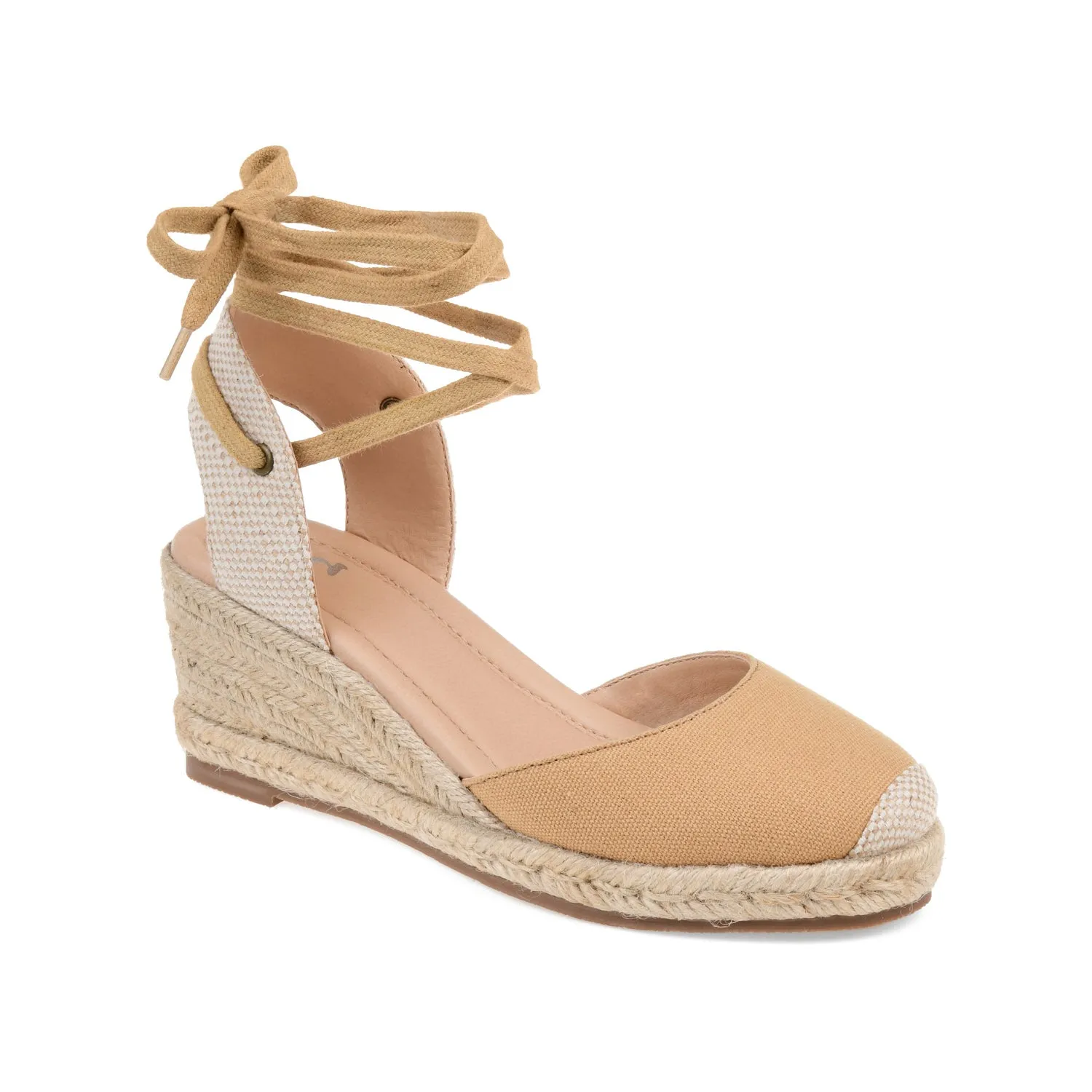 MONTE ESPADRILLE WEDGE SANDALS IN CANVAS silent time