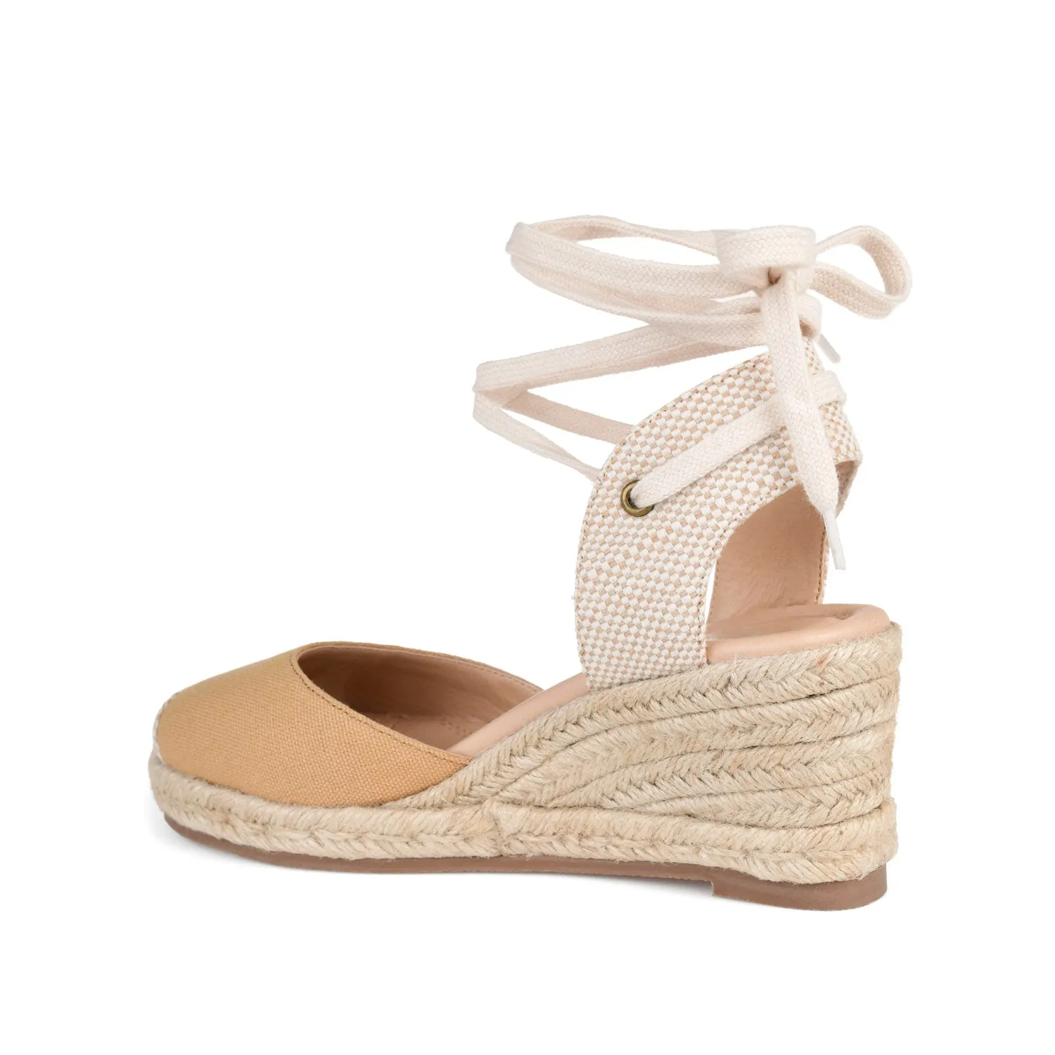 MONTE ESPADRILLE WEDGE SANDALS IN CANVAS silent time
