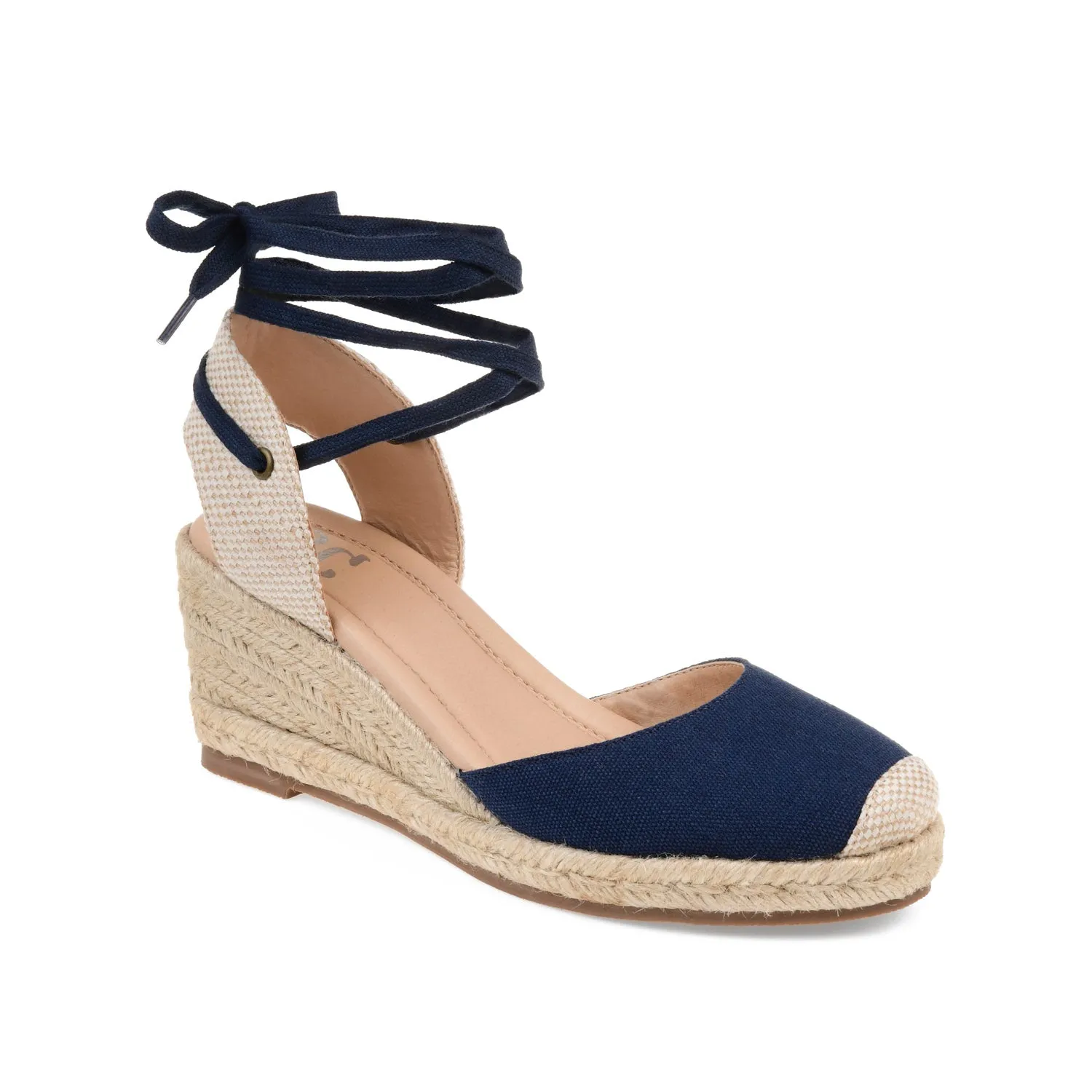 MONTE ESPADRILLE WEDGE SANDALS IN CANVAS silent time