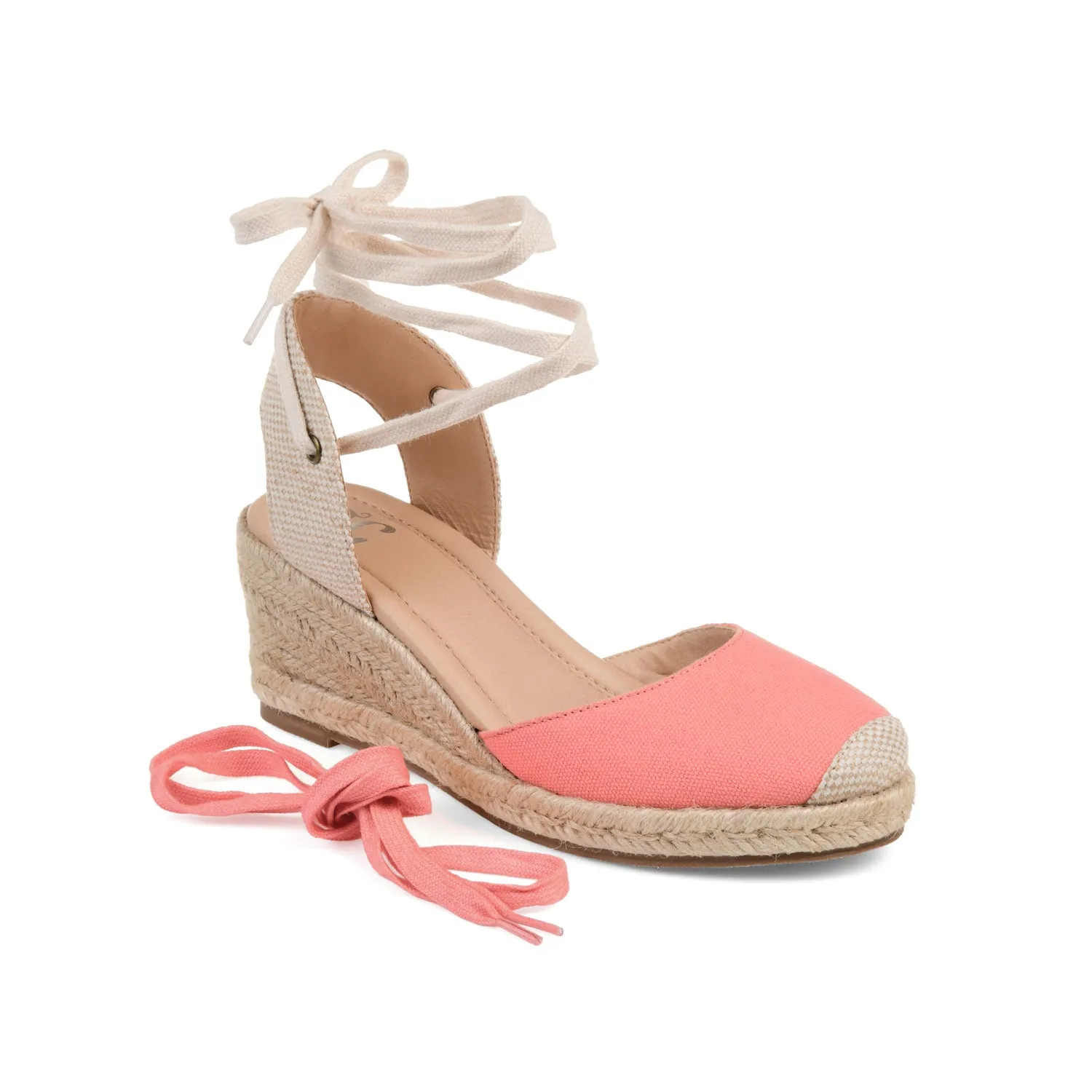 MONTE ESPADRILLE WEDGE SANDALS IN CANVAS silent time