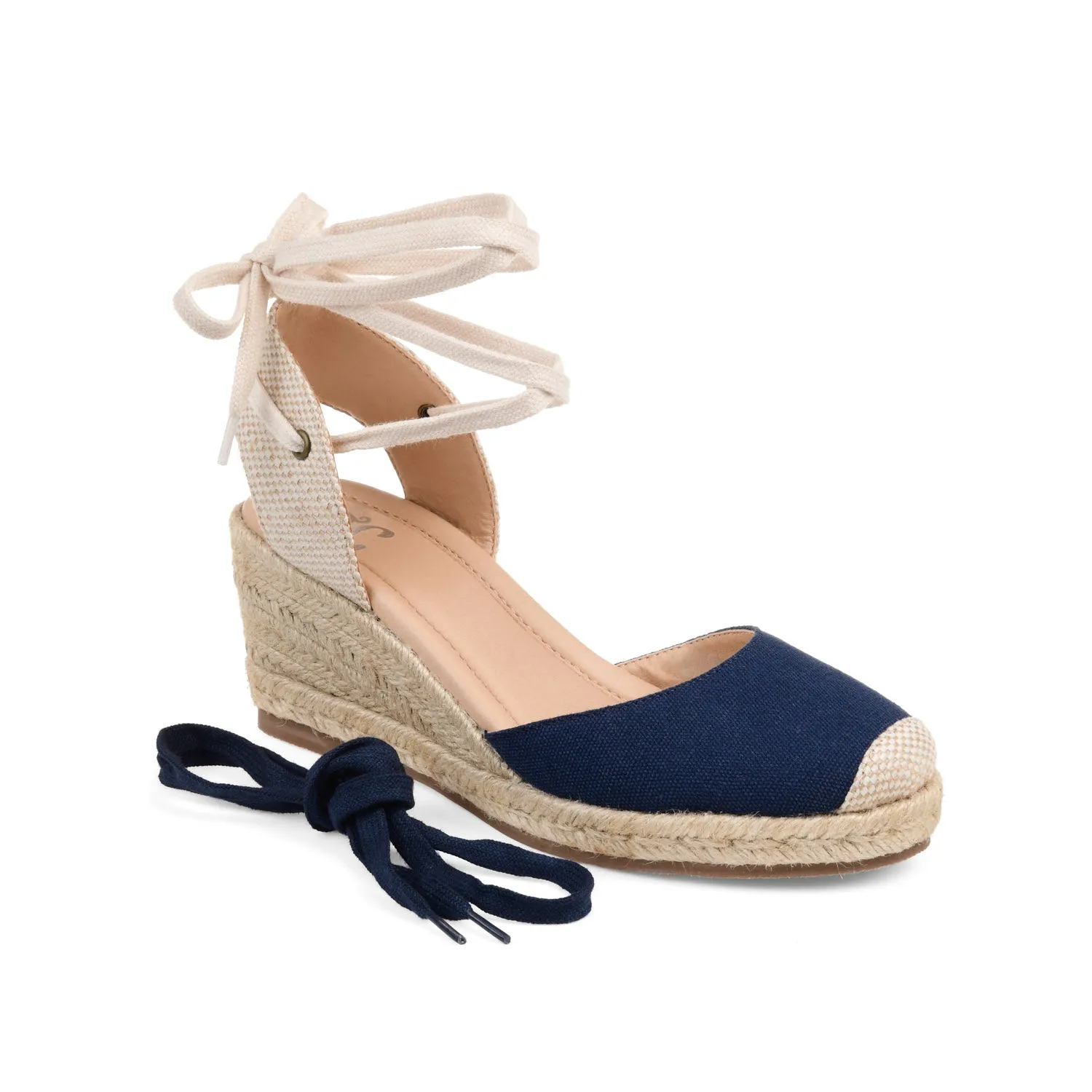 MONTE ESPADRILLE WEDGE SANDALS IN CANVAS silent time