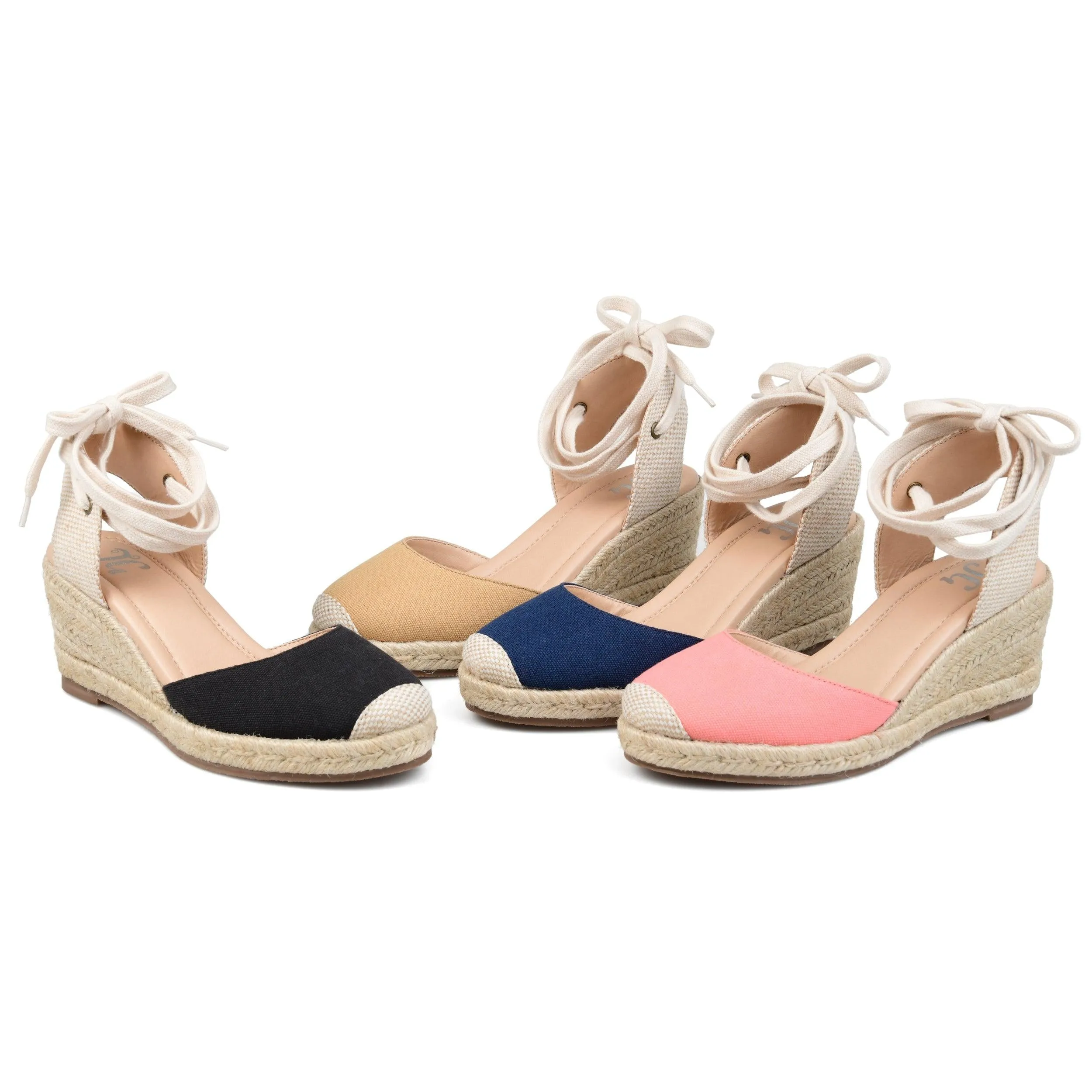 MONTE ESPADRILLE WEDGE SANDALS IN WIDE quick slip