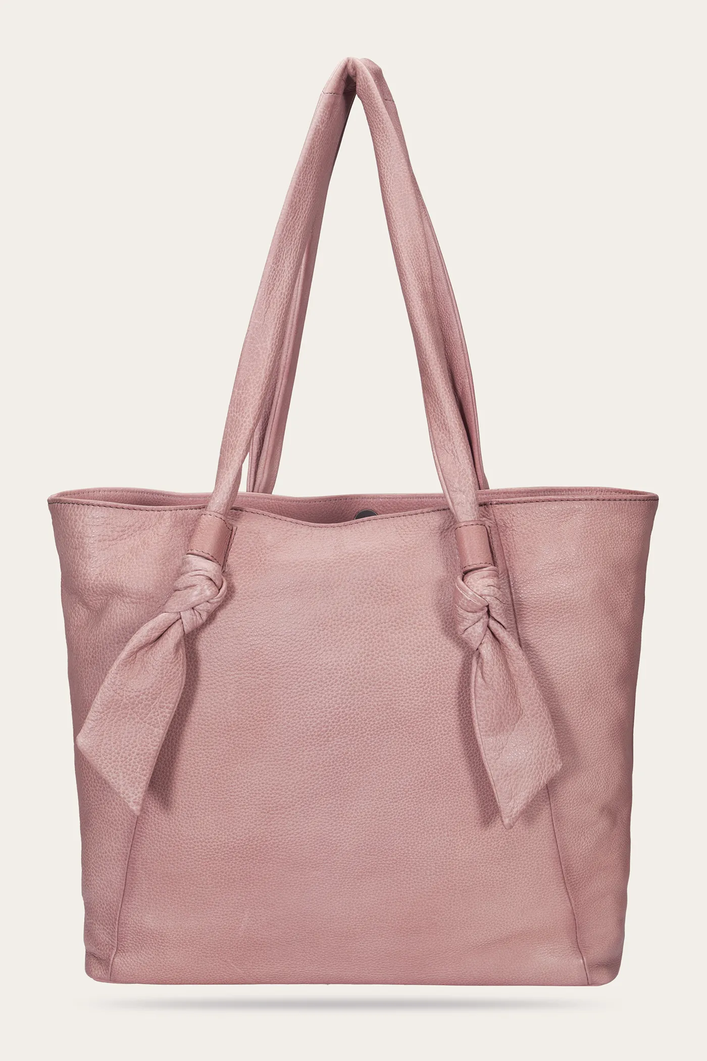 Nora Knotted Tote shoulder zone