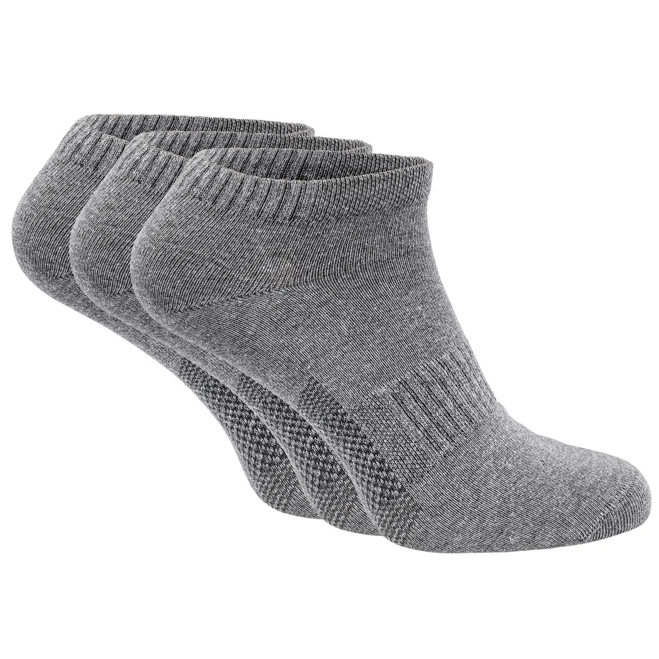 Organic Cotton Sneaker Socks (3-pack) wool blend