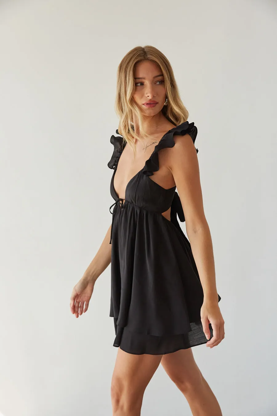 Pepper Babydoll Mini Dress urban girl