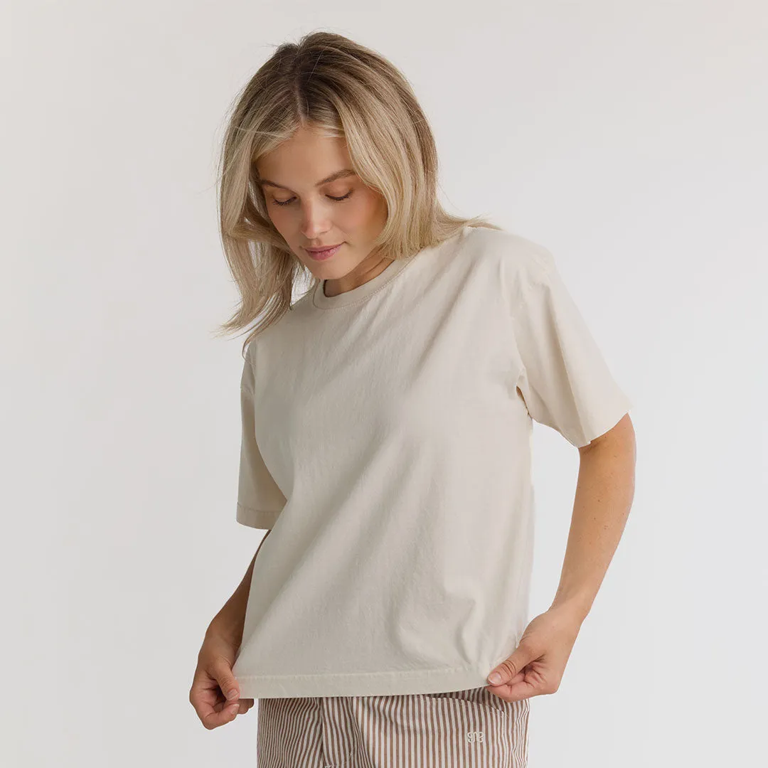 Perfect Oversized Cotton Tee, Sugar jogger set