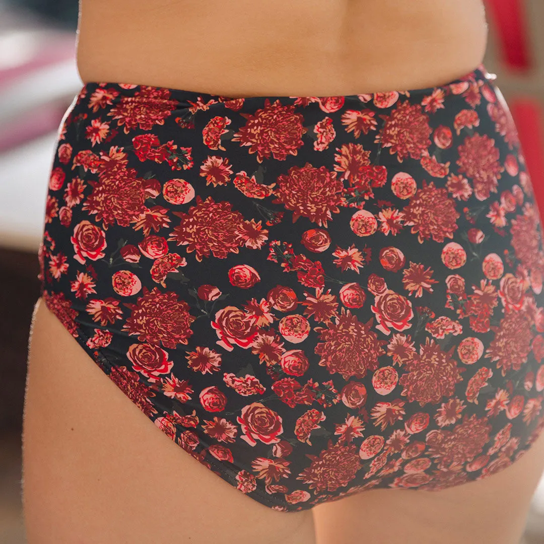 Pink Ditzy High-Waisted Bottoms lake mood