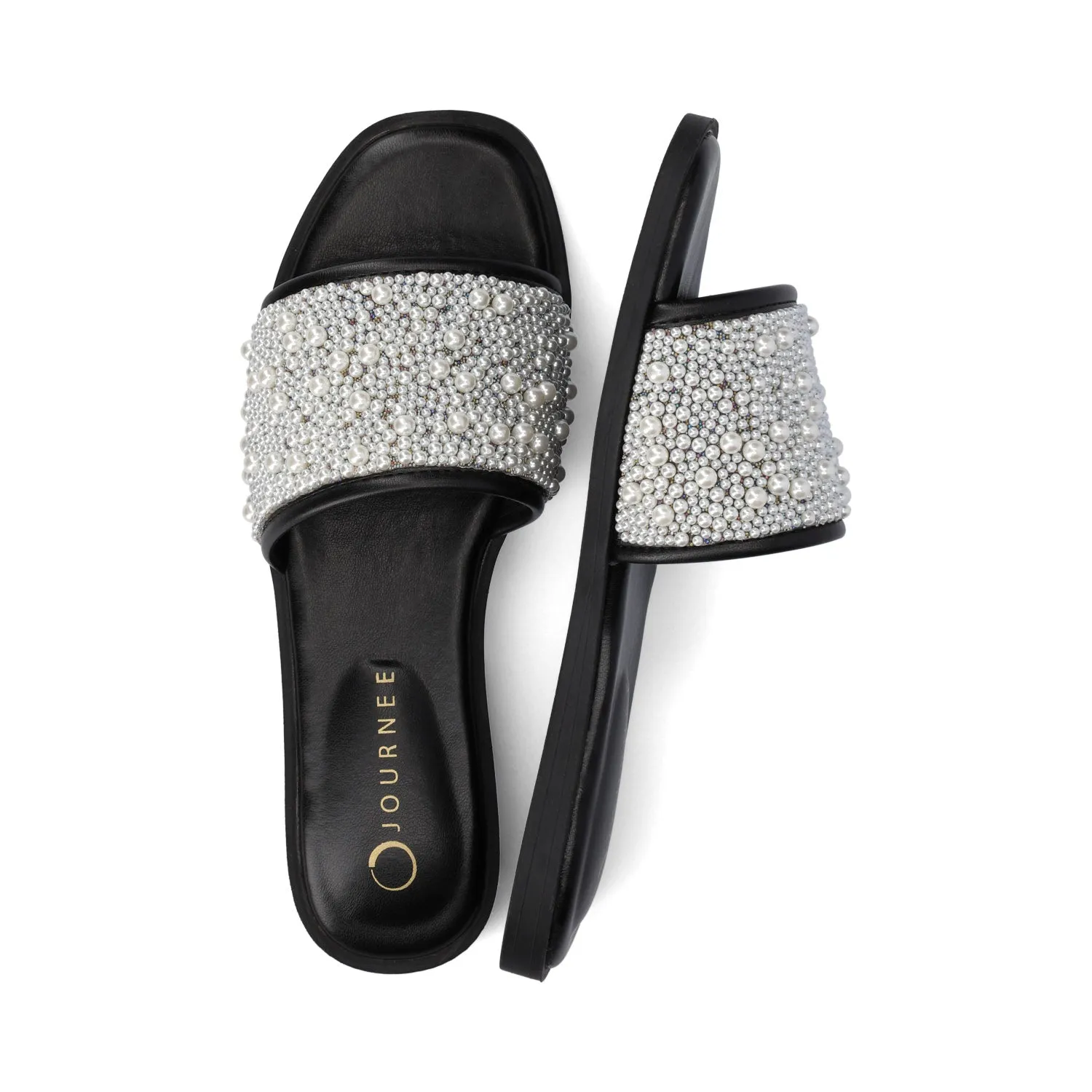 PRECLY EVENING FLAT SANDALS kind feel