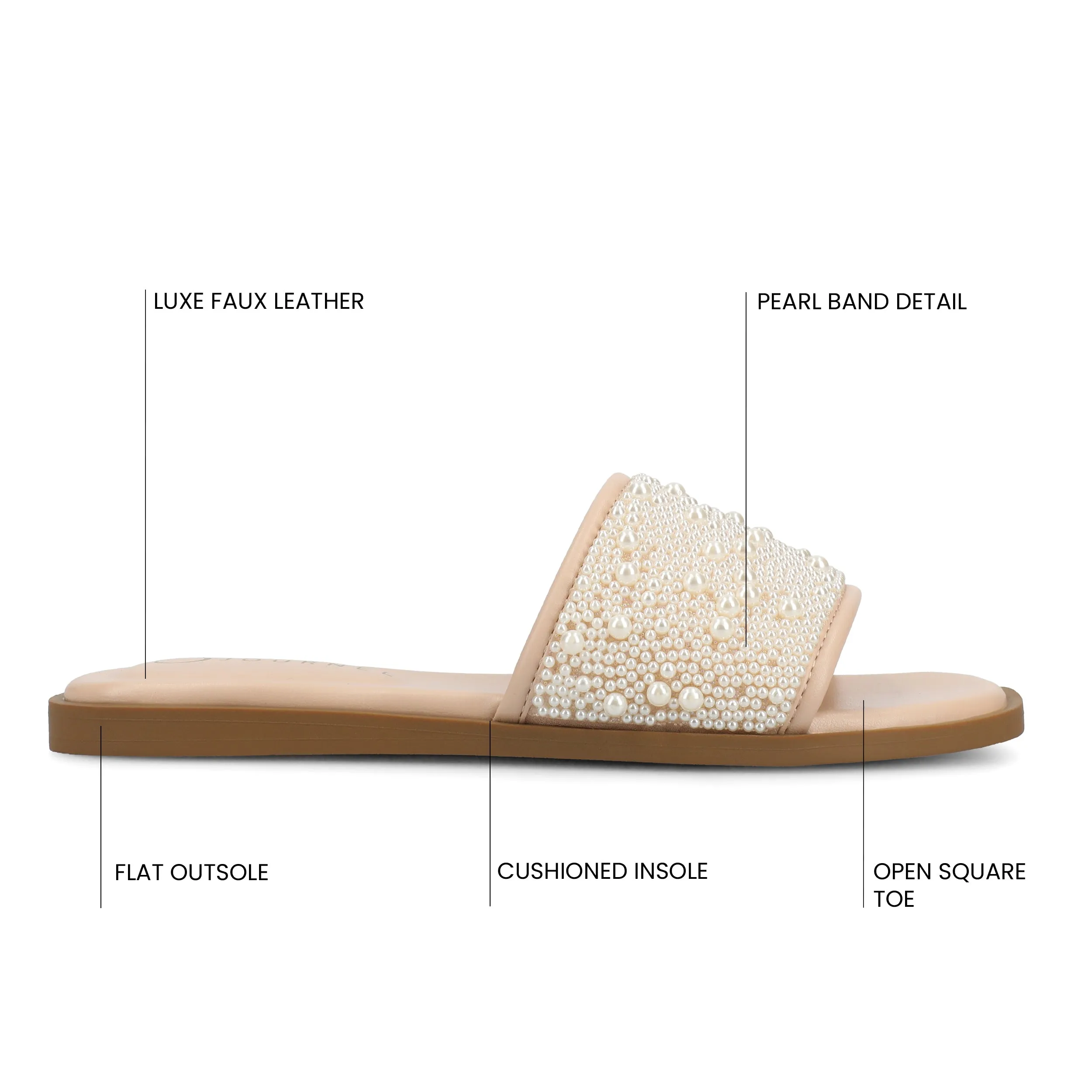 PRECLY EVENING FLAT SANDALS kind feel