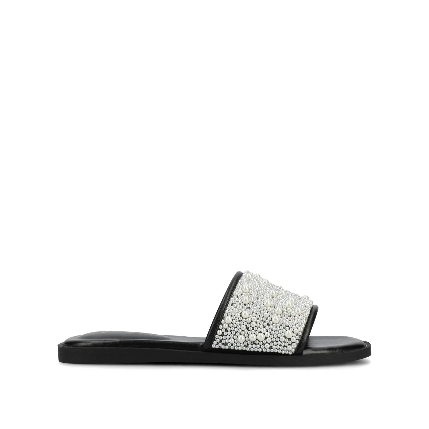 PRECLY EVENING FLAT SANDALS kind feel
