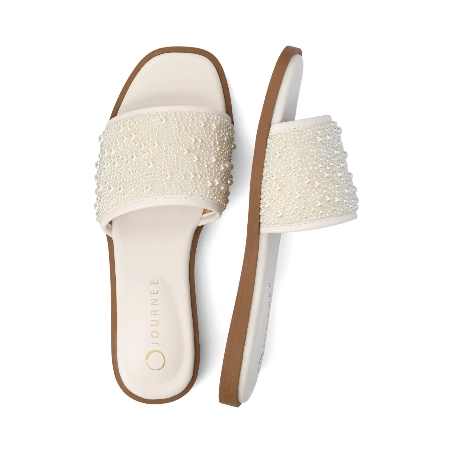 PRECLY EVENING FLAT SANDALS kind feel