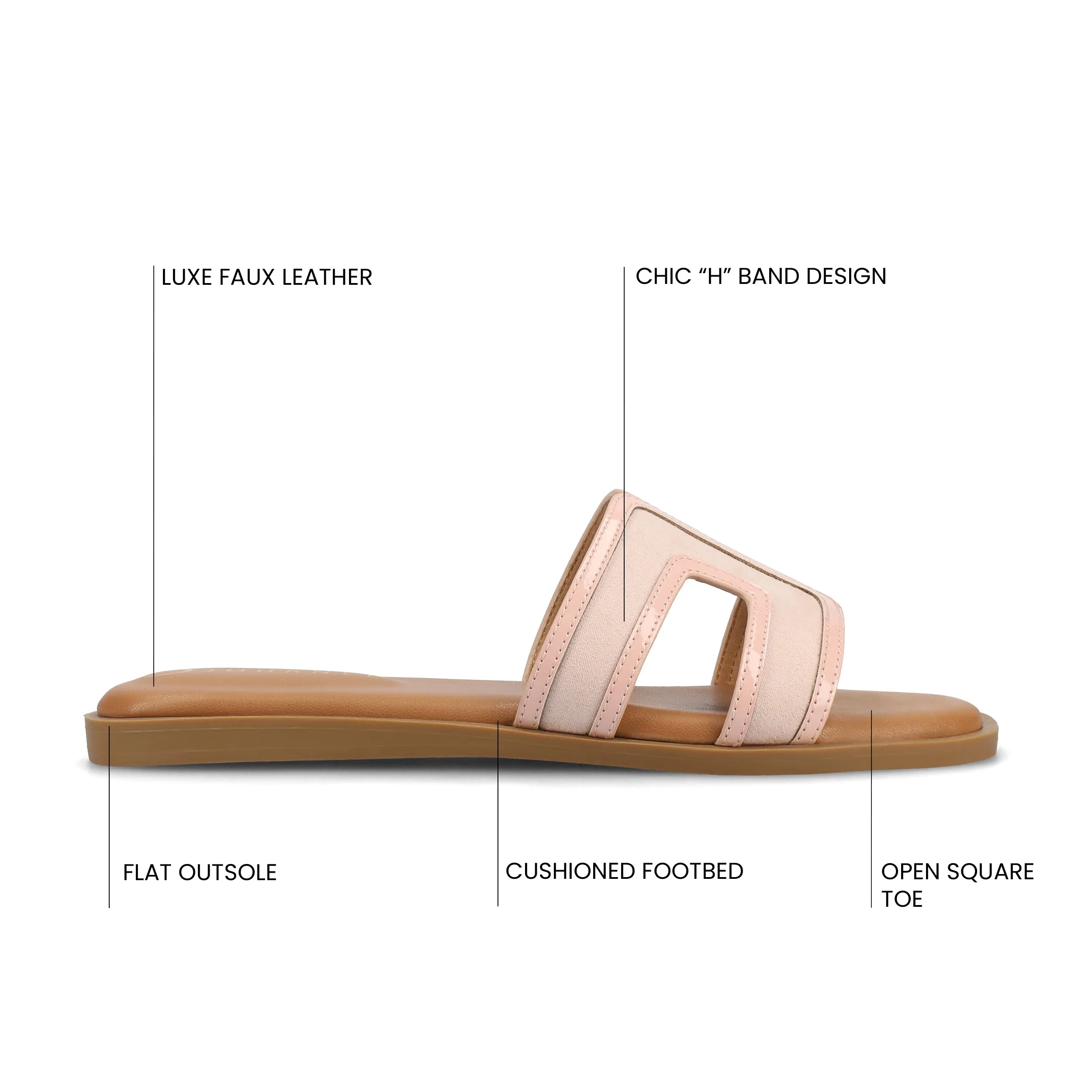 PRIMAH FLAT SANDALS vintage flow