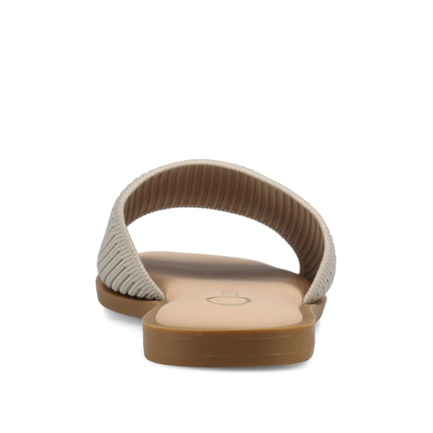 PRISILLA SLIDE SANDALS IN KNIT FABRIC IN WIDE camping day