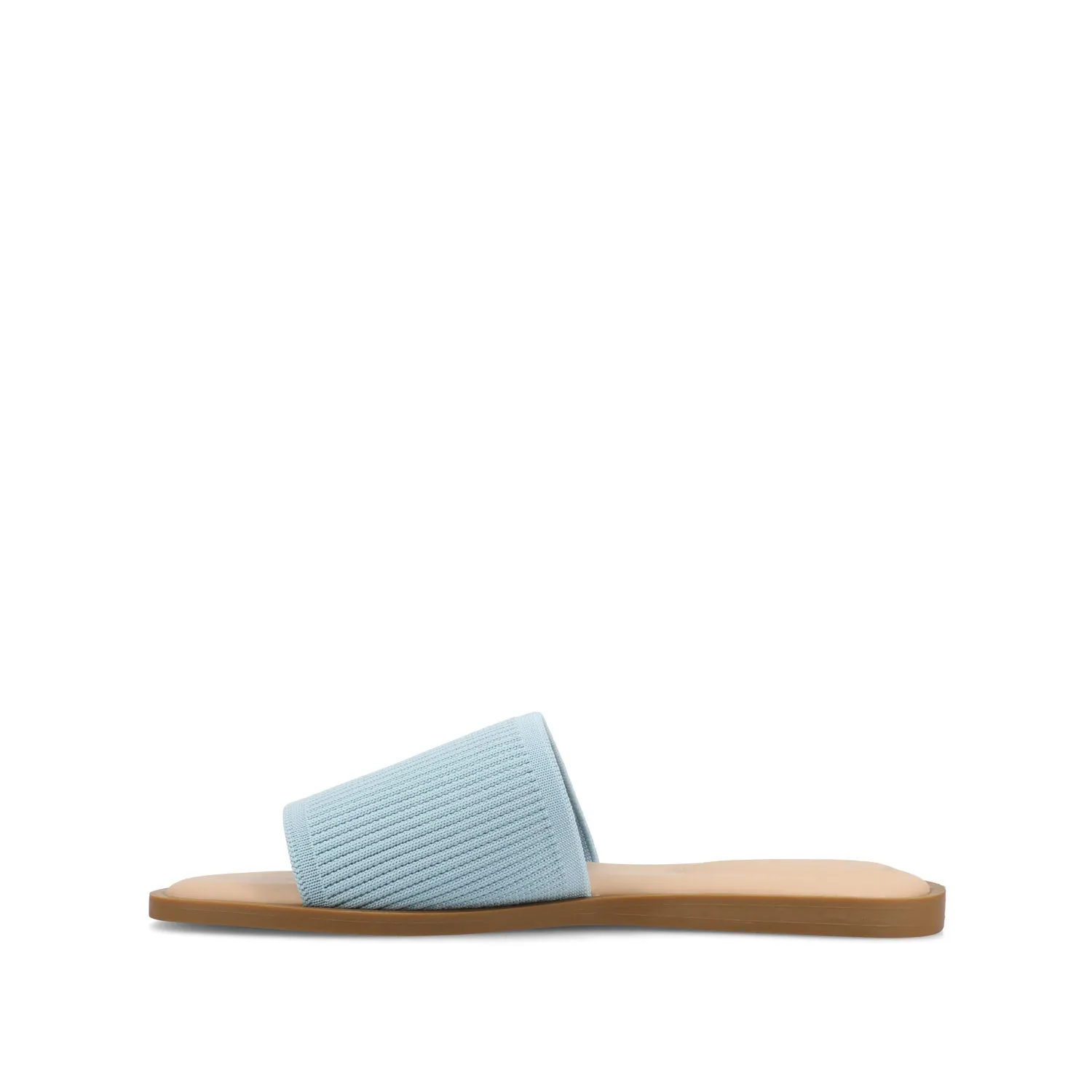 PRISILLA SLIDE SANDALS IN KNIT FABRIC IN WIDE camping day