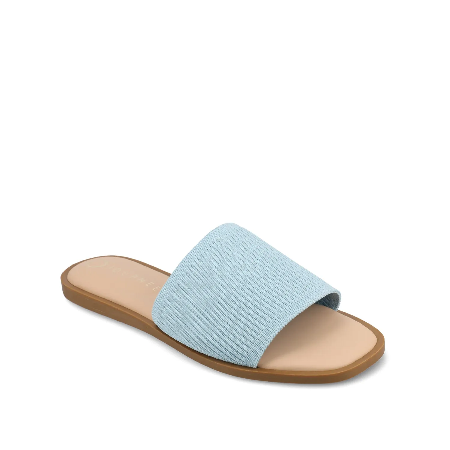 PRISILLA SLIDE SANDALS IN KNIT FABRIC IN WIDE camping day