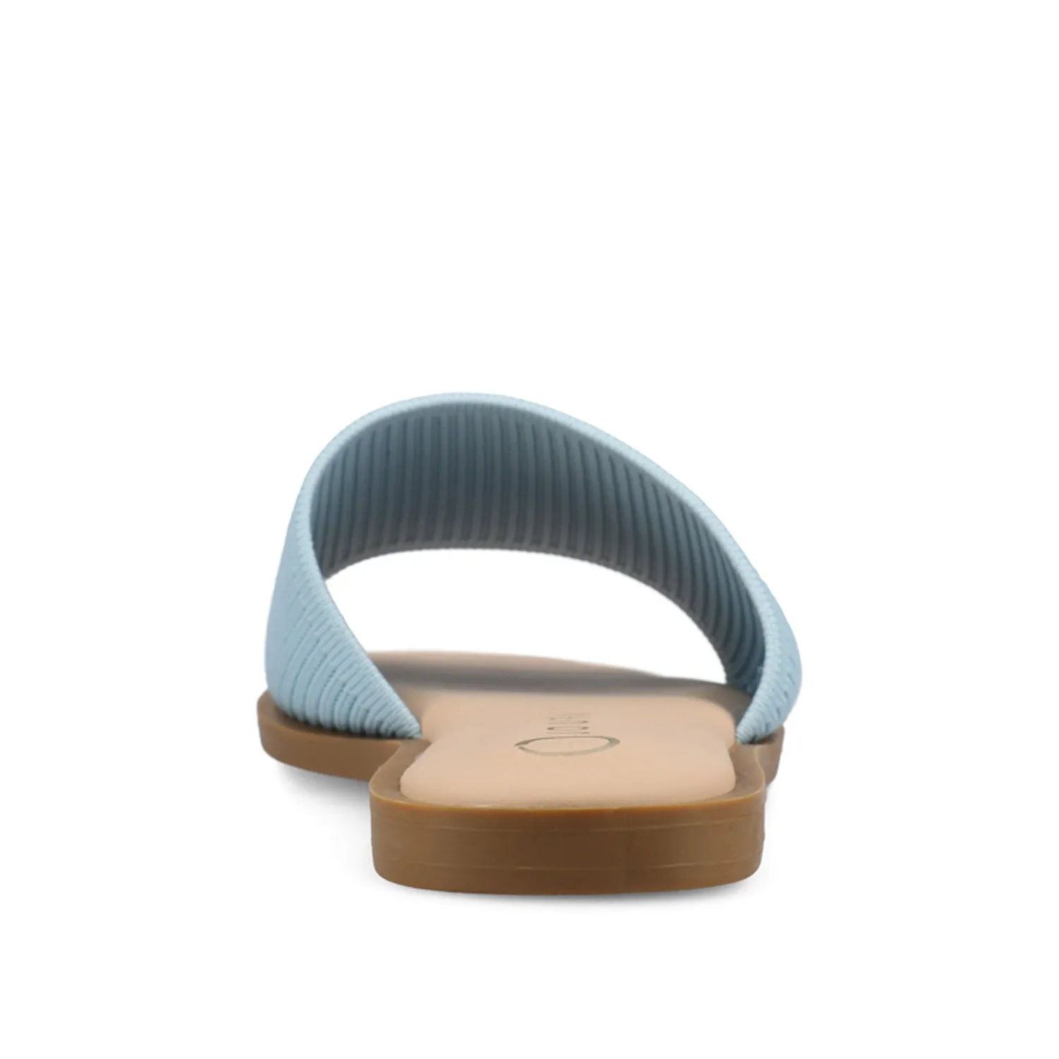 PRISILLA SLIDE SANDALS IN KNIT FABRIC IN WIDE camping day