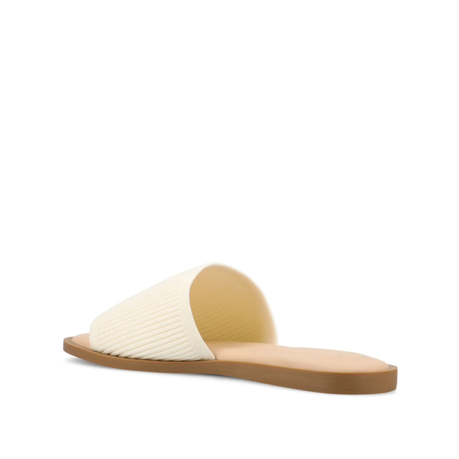 PRISILLA SLIDE SANDALS IN KNIT FABRIC IN WIDE camping day