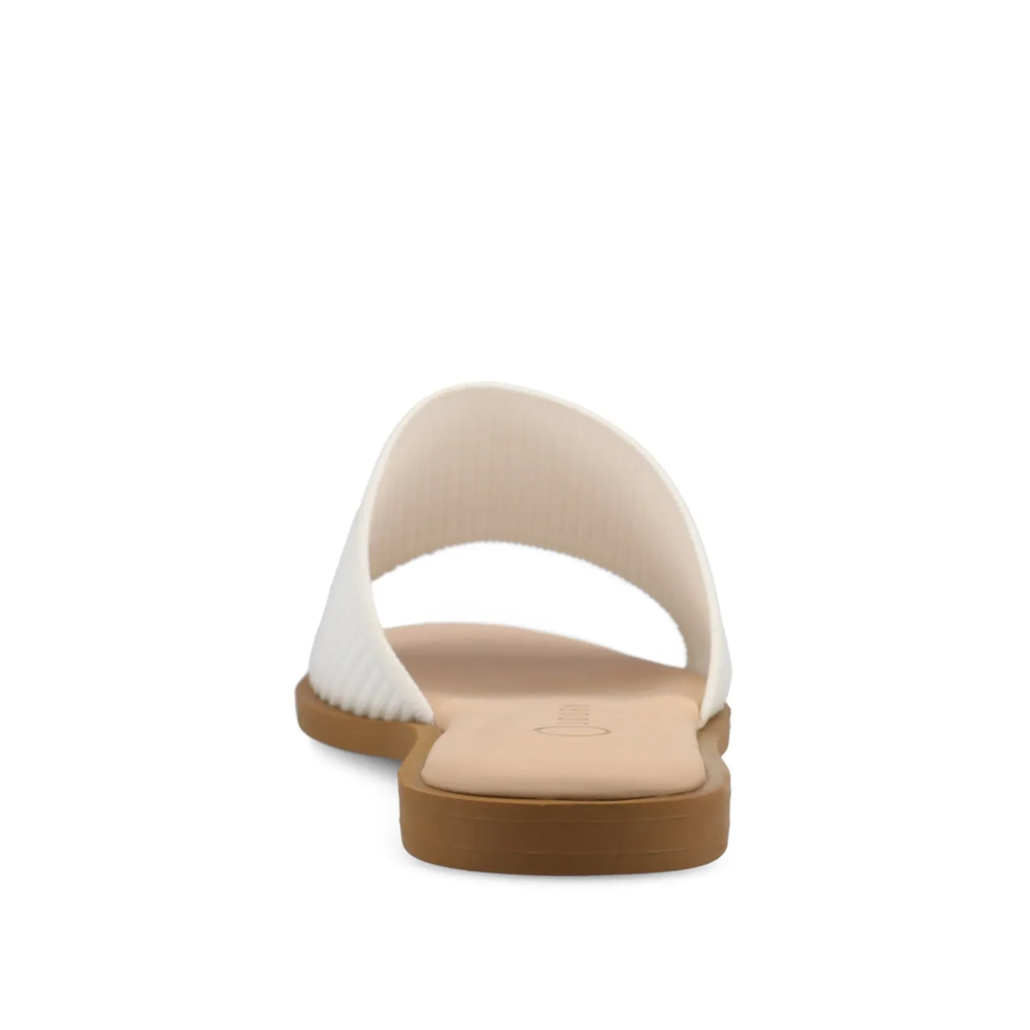 PRISILLA SLIDE SANDALS IN STATEMENT IN WIDE safe step