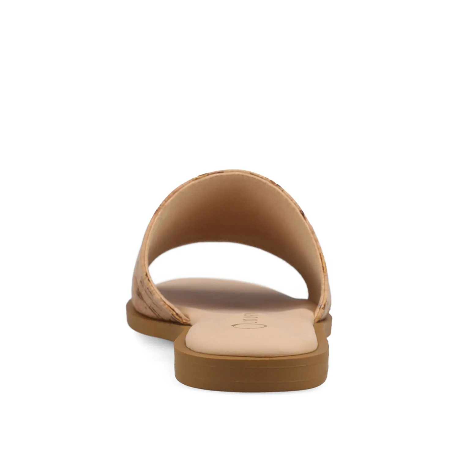 PRISILLA SLIDE SANDALS IN STATEMENT loop tie