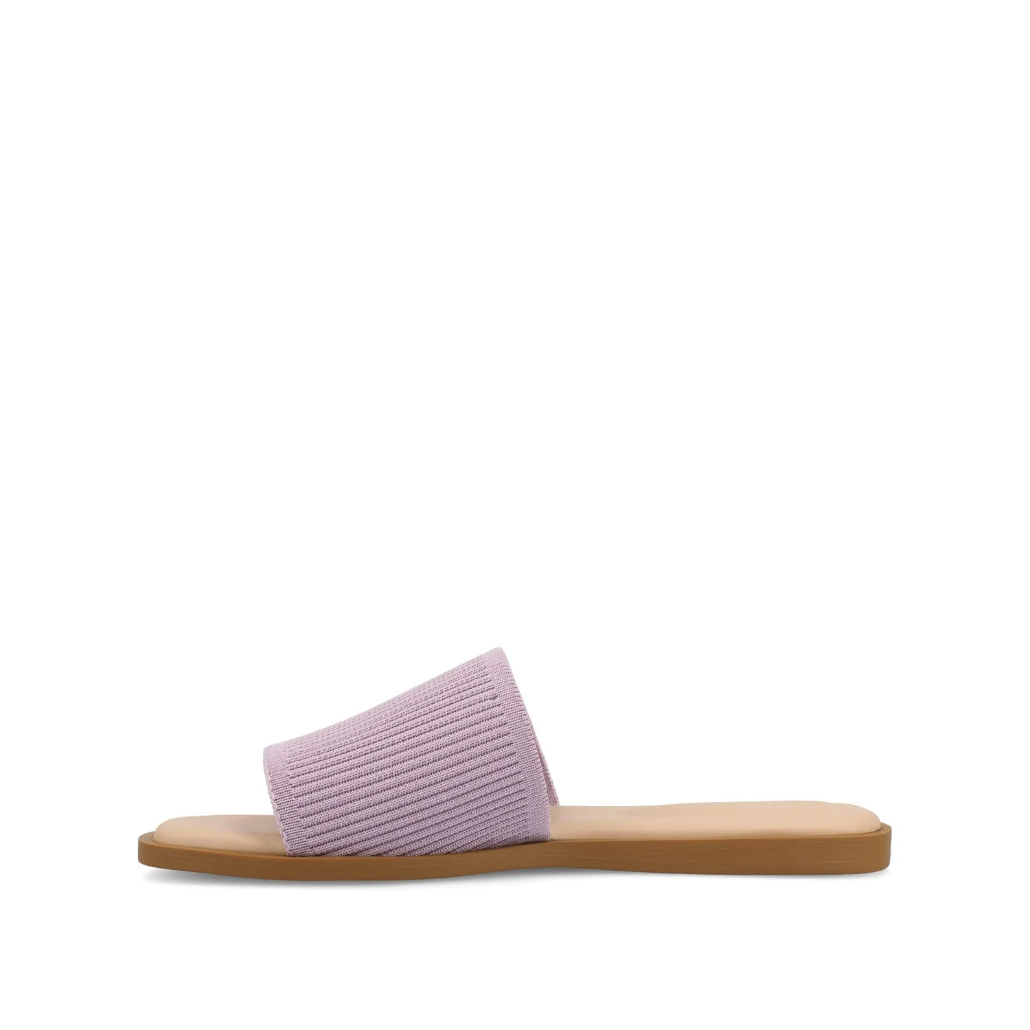 PRISILLA SLIDE SANDALS IN STATEMENT loop tie