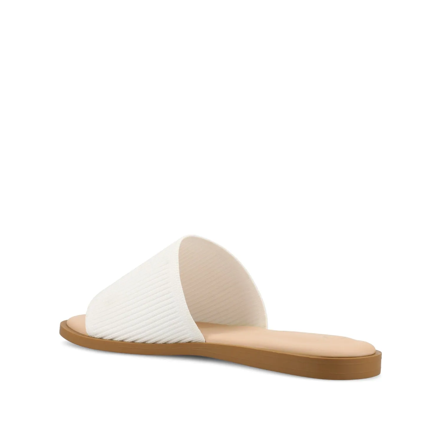 PRISILLA SLIDE SANDALS IN STATEMENT loop tie