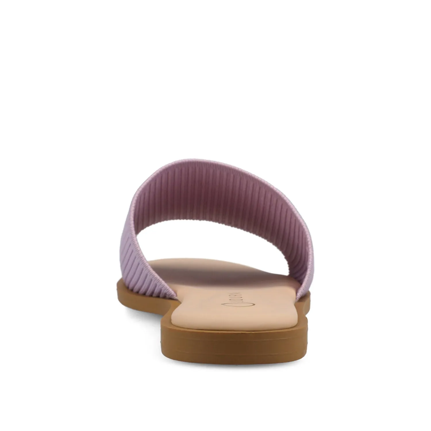 PRISILLA SLIDE SANDALS IN STATEMENT loop tie