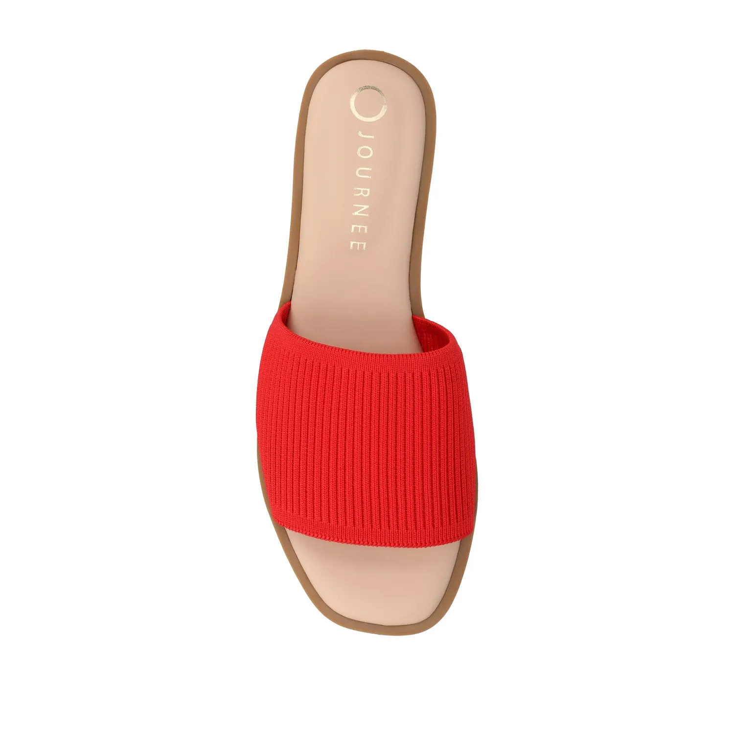 PRISILLA SLIDE SANDALS IN STATEMENT loop tie