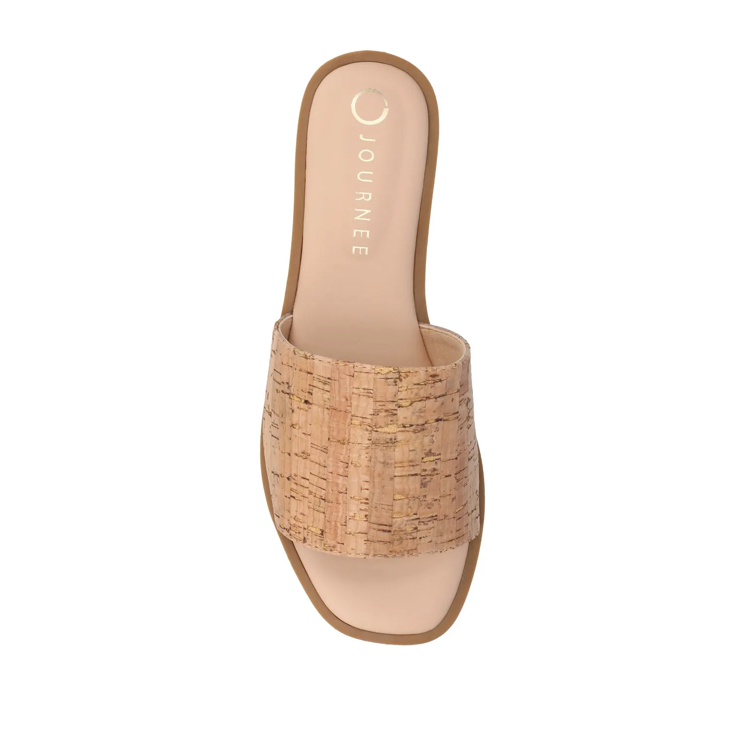 PRISILLA SLIDE SANDALS IN STATEMENT loop tie