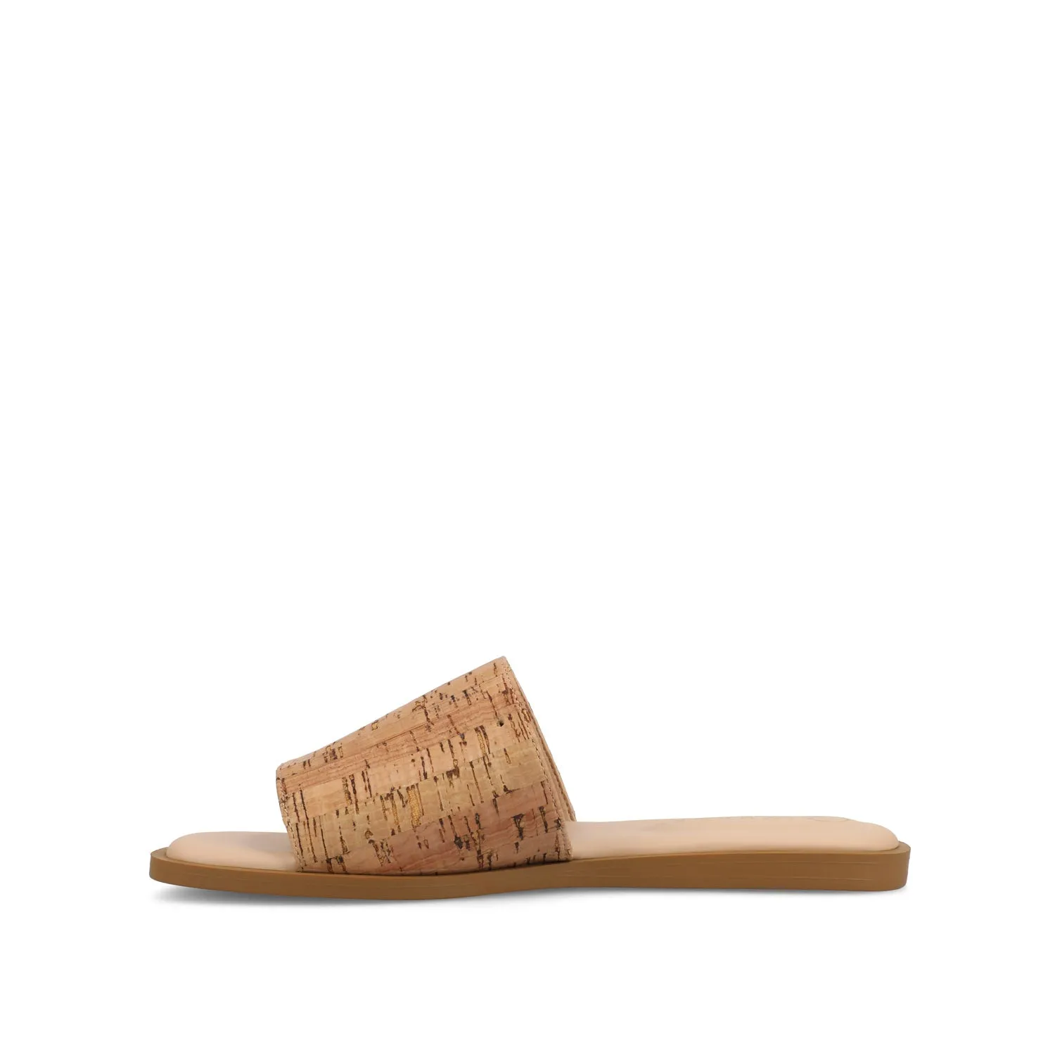 PRISILLA SLIDE SANDALS IN STATEMENT loop tie