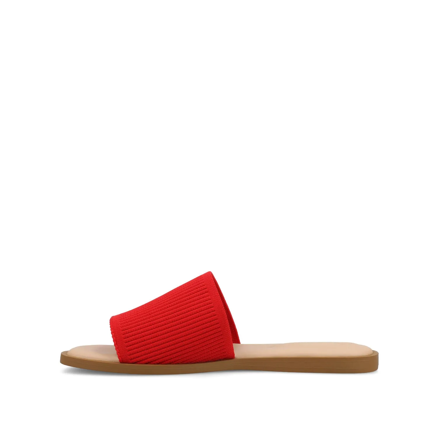 PRISILLA SLIDE SANDALS IN STATEMENT loop tie