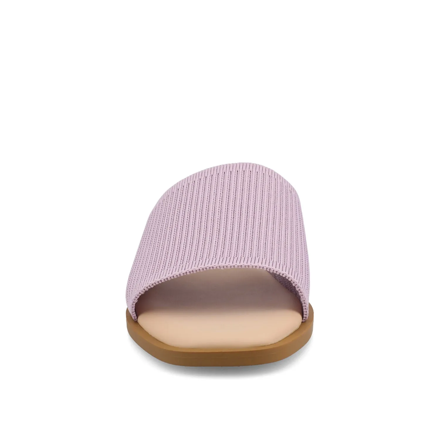PRISILLA SLIDE SANDALS IN STATEMENT loop tie
