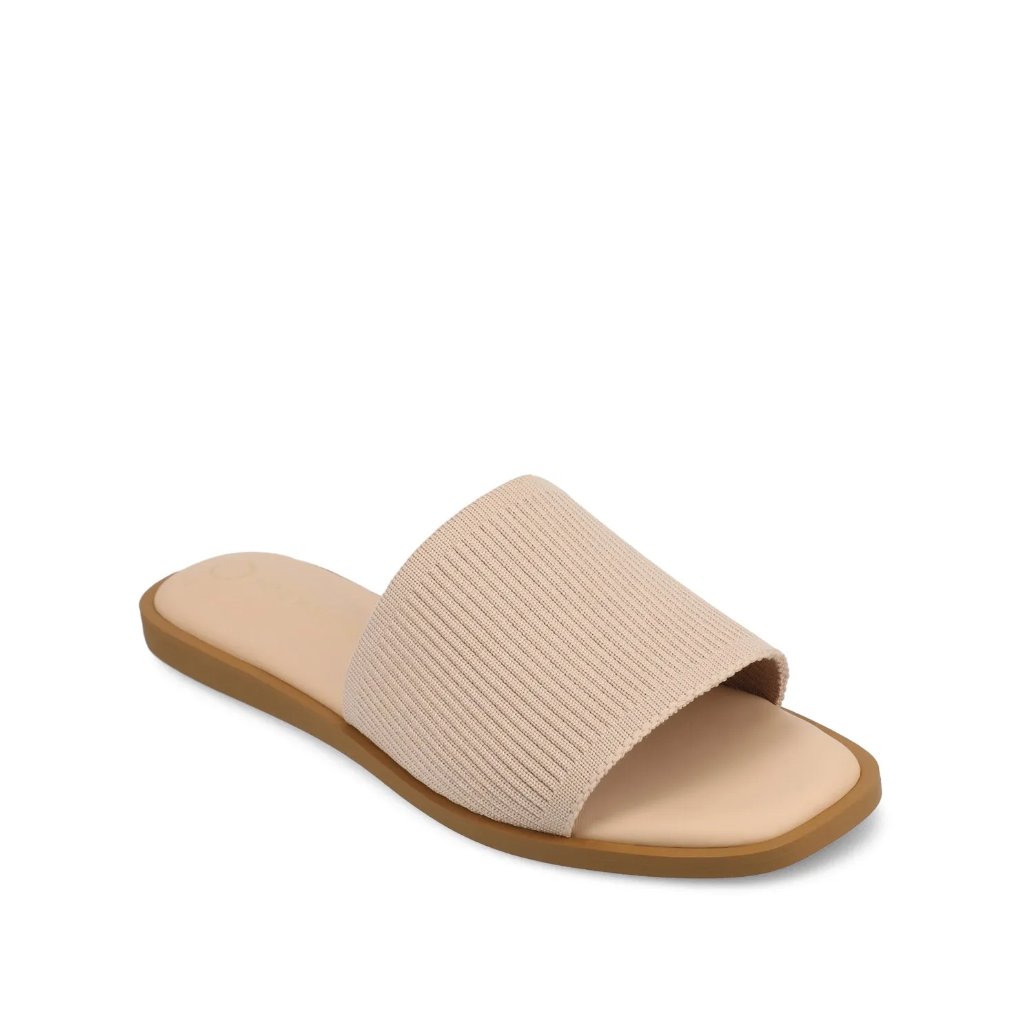 PRISILLA SLIDE SANDALS IN STATEMENT loop tie