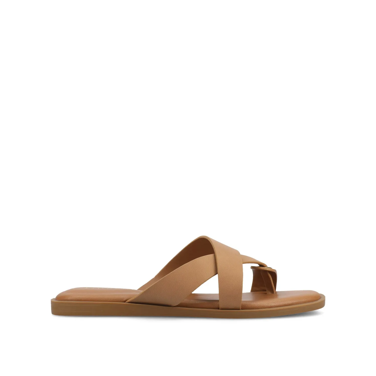 PRIZZIE SLIP ON FLAT SANDALS comfort tone