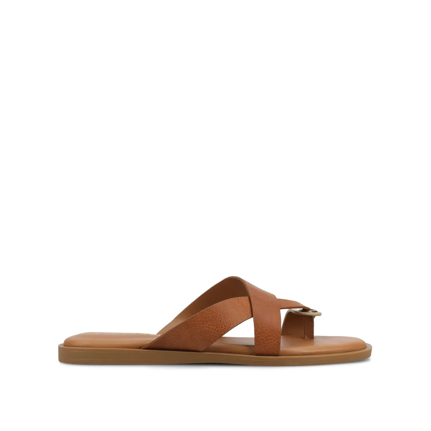 PRIZZIE SLIP ON FLAT SANDALS comfort tone