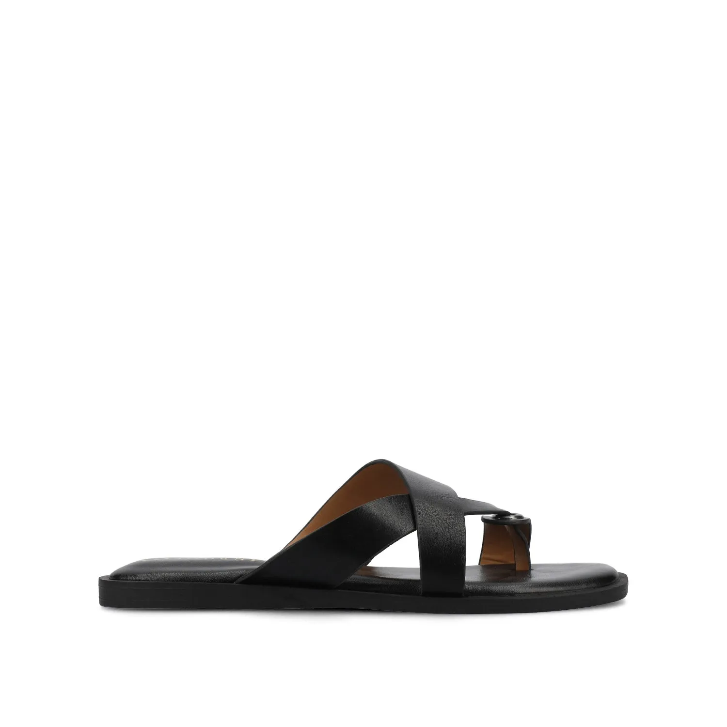PRIZZIE SLIP ON FLAT SANDALS comfort tone