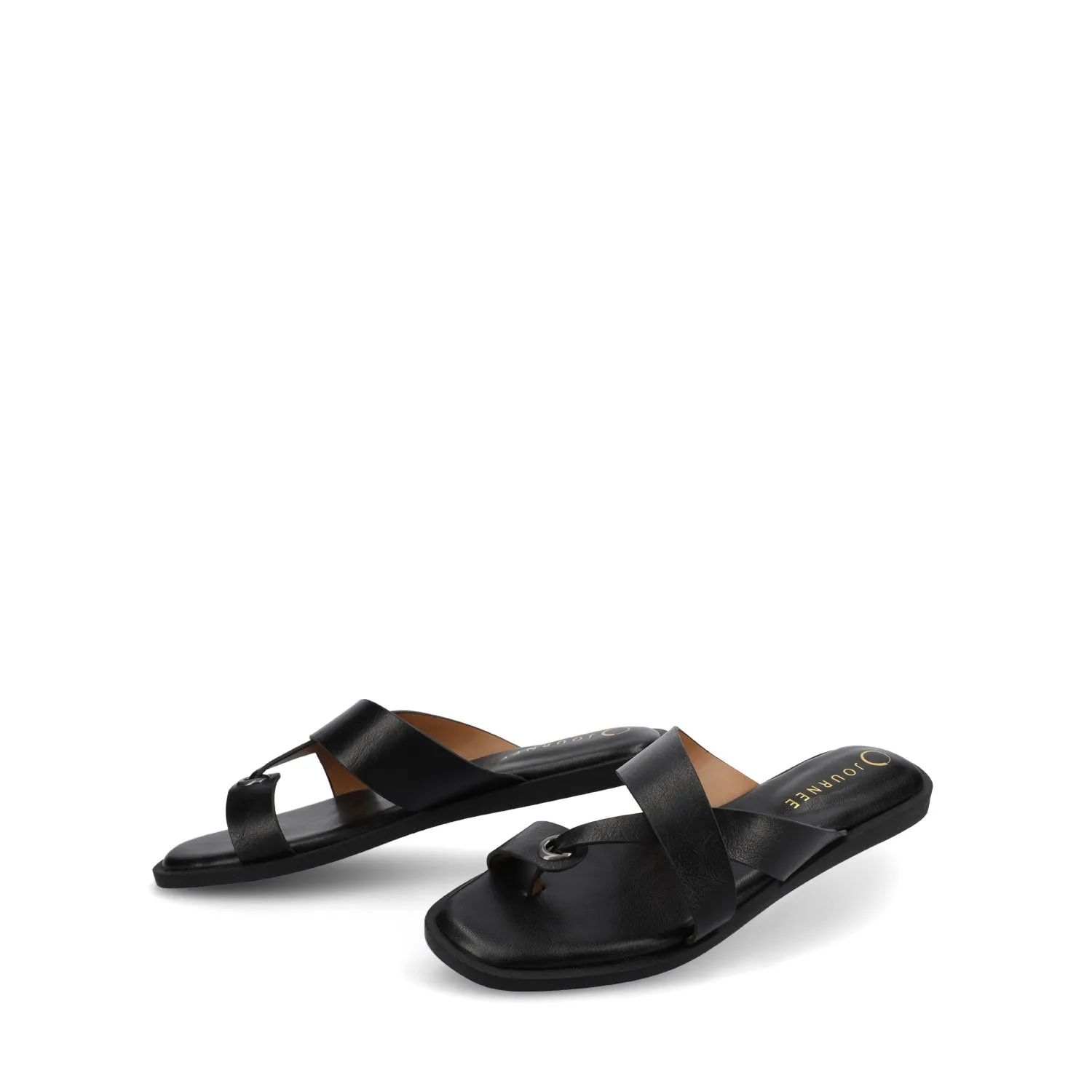 PRIZZIE SLIP ON FLAT SANDALS comfort tone