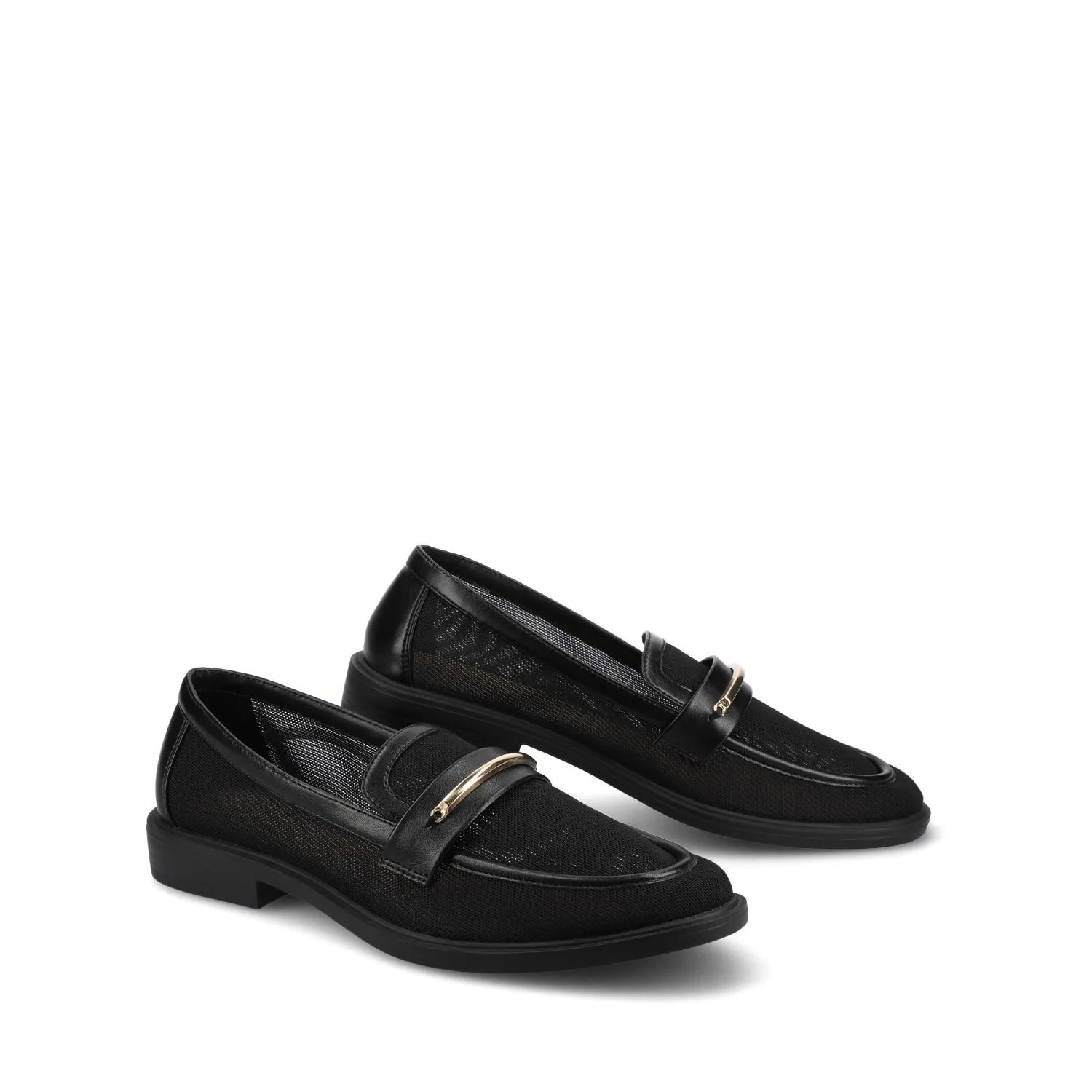 RAINEY MESH LOAFERS blush pink
