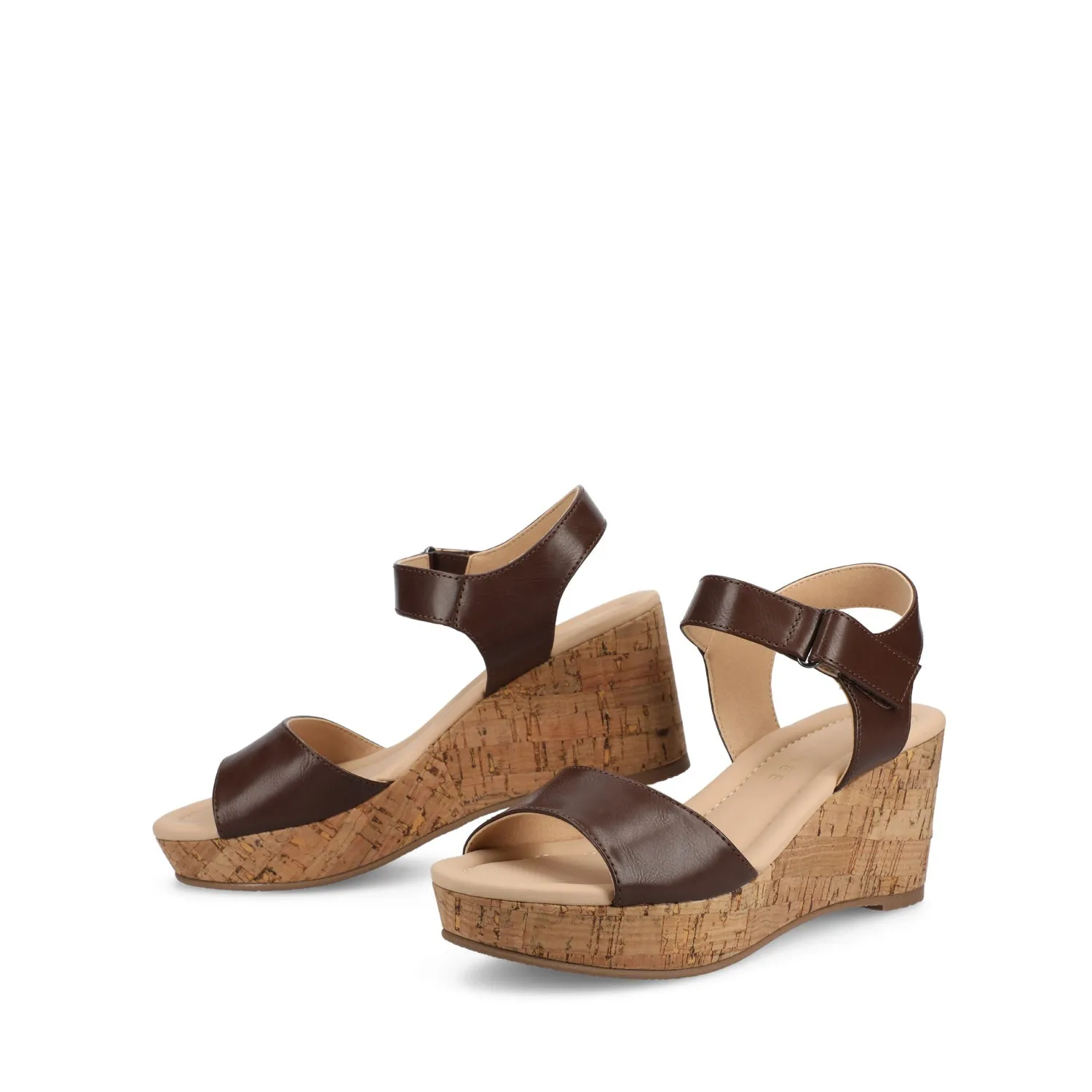 RANAE WEDGE HEELED SANDALS fall step