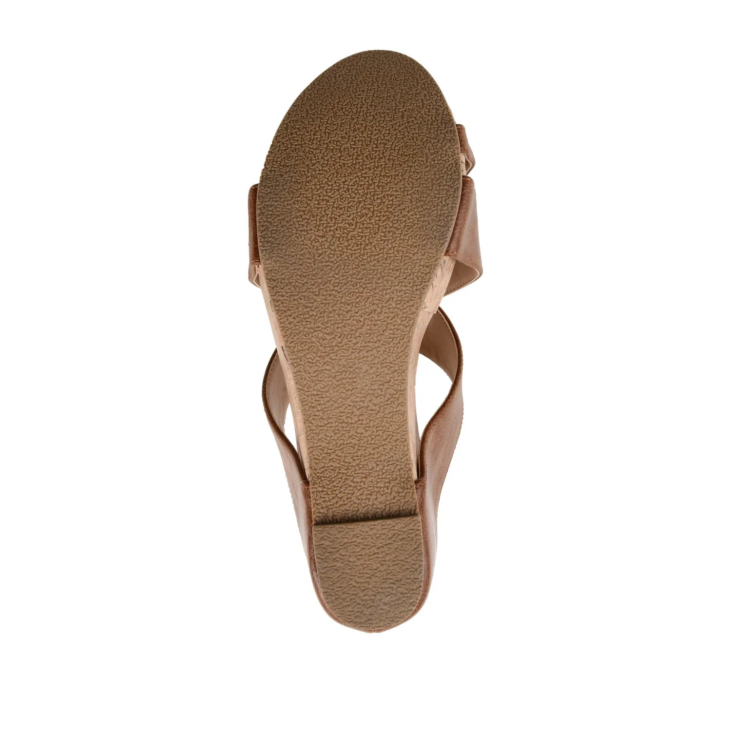 RAYNA WEDGE HEELED SANDAL IN FAUX LEATHER beach walk