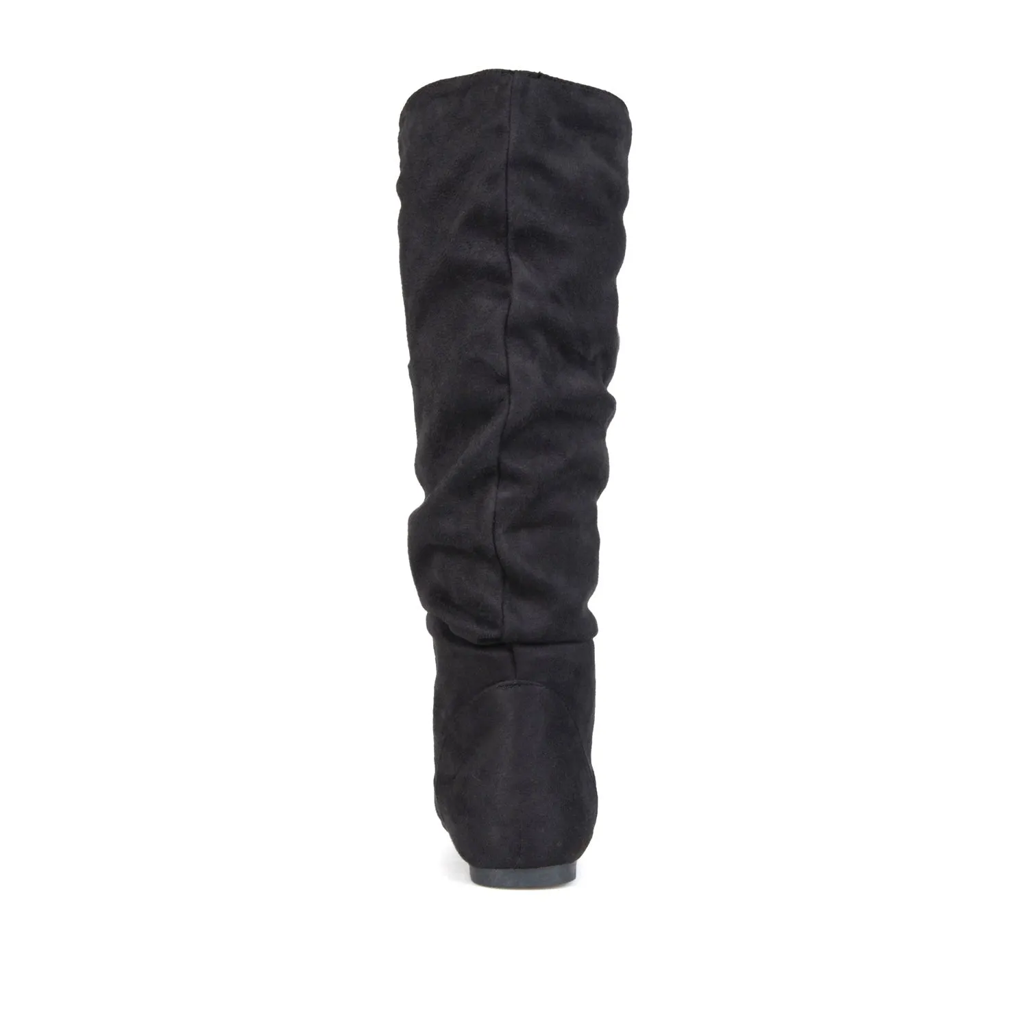 REBECCA KNEE HIGH BOOTS IN FAUX SUEDE narrow fit